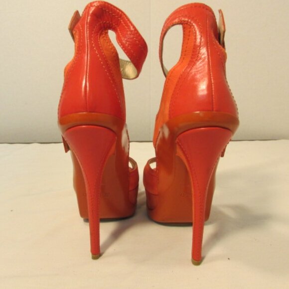 Jimmy Choo | Shoes | Jimmy Choo Letitia Shoe | Poshmark Jimmy Choo Leticia Orange High Heel Platform